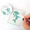 Graine Creative Gyémántfestő matrica – Delfin