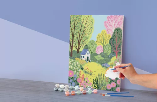Graine Creative Számfestő – A béke szigete (30x40 cm)