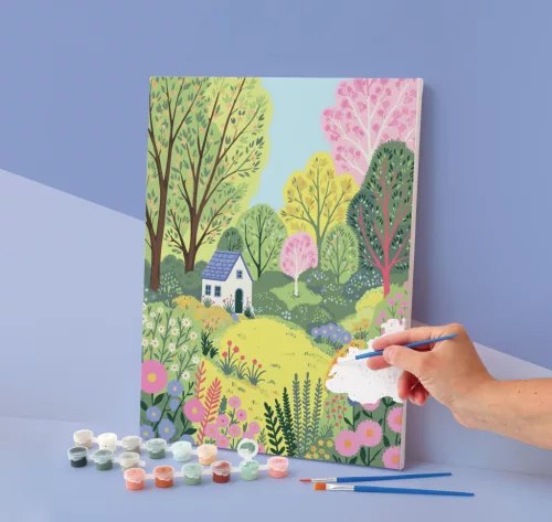 Graine Creative Számfestő – A béke szigete (30x40 cm)