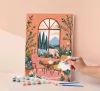 Graine Creative Számfestő – Téli kert (30x40 cm)