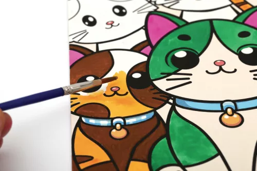 Graine Creative Számfestő 8+ – Cicák