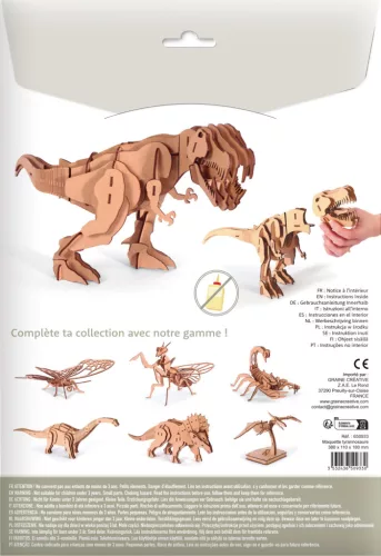 Graine Creative 3D puzzle – T-Rex