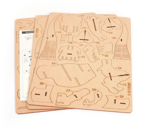 Graine Creative 3D puzzle – T-Rex