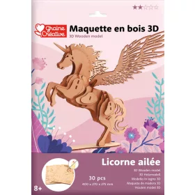 Graine Creative 3D puzzle – Unikornis