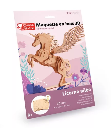 Graine Creative 3D puzzle – Unikornis
