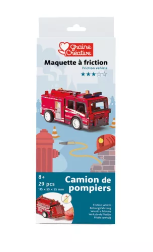 Graine Creative 3D puzzle – Tűzoltóautó