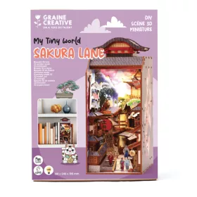 Graine Creative DIY könyvespolc díszítő – Sakura utca