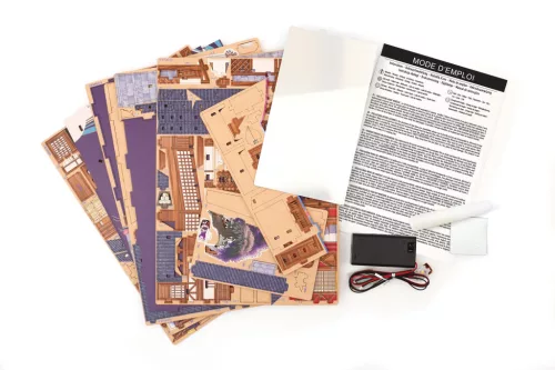 Graine Creative DIY könyvespolc díszítő – Sakura utca