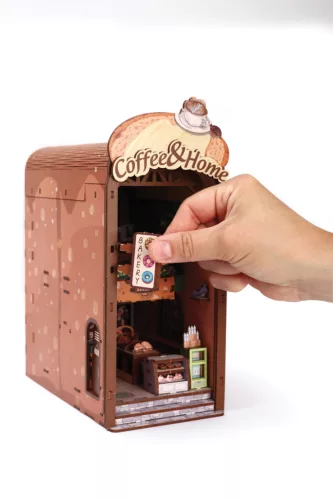 Graine Creative DIY könyvespolc díszítő – Hangulatos kávézó