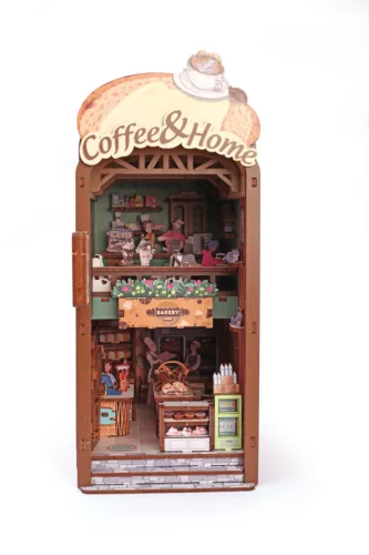 Graine Creative DIY könyvespolc díszítő – Hangulatos kávézó