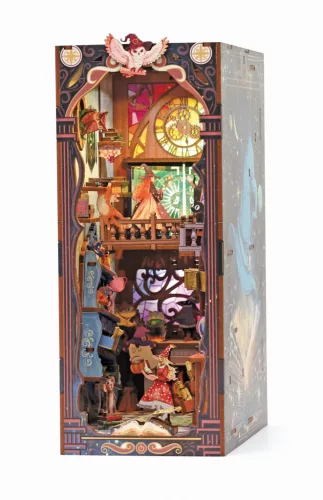 Graine Creative DIY könyvespolc díszítő – Mágikus házikó