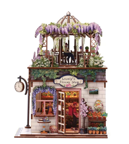 Graine Creative DIY könyvespolc díszítő – Virágbolt