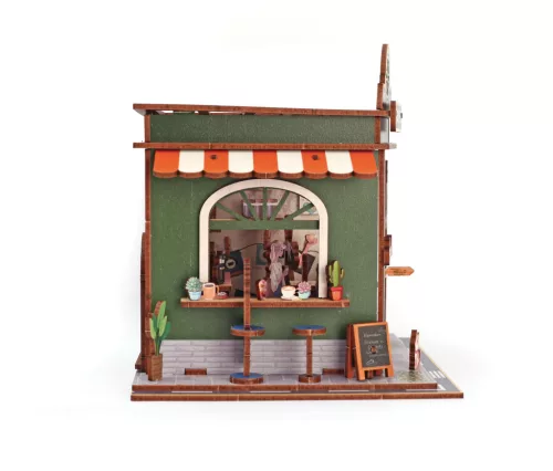 Graine Creative DIY könyvespolc díszítő – Kávézó