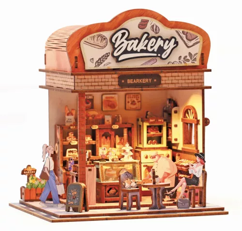 Graine Creative DIY könyvespolc díszítő – Pékség