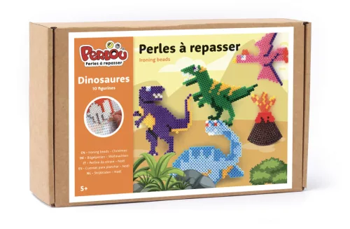 Graine Creative 3000 db-os vasalható gyöngy készlet – Dinoszauruszok