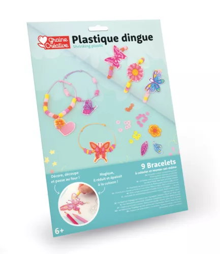 Graine Creative Zsugorodó műanyag karkötőkészítő készlet