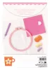 Graine Creative Punch needle hímzőkészlet – Virágos bögre (25 cm)