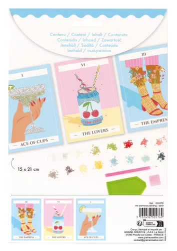 Graine Creative Gyémántfestés – Tarot kártyák