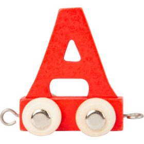   Legler Ábécé Betűvonat – "A" betű színes fa oktató játék