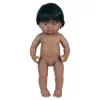 Baba - latin-amerikai fiú, hajas, 38 cm-es, vízálló, MINILAND, ML31057