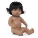 Baba: latin-amerikai lány, hajas, 38 cm-es, vízálló (MINILAND) ML31058