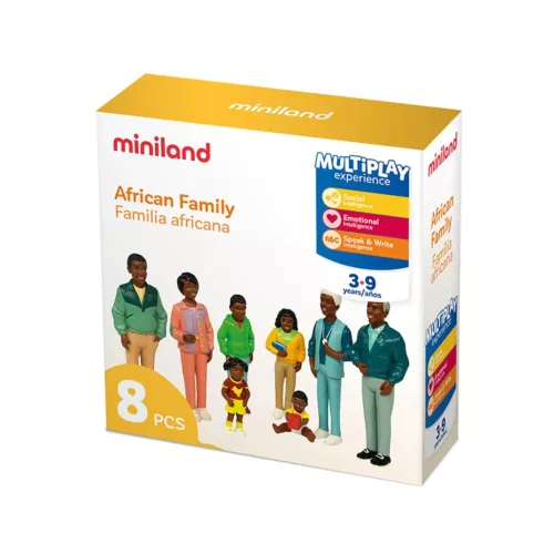 Afrikai család 8 db-os ML27396 Miniland