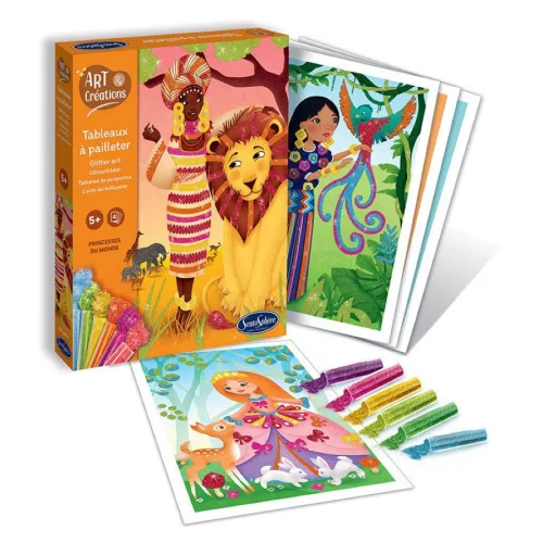 Glitteres képkészítő - Világ hercegnői - Sentosphere SA20730