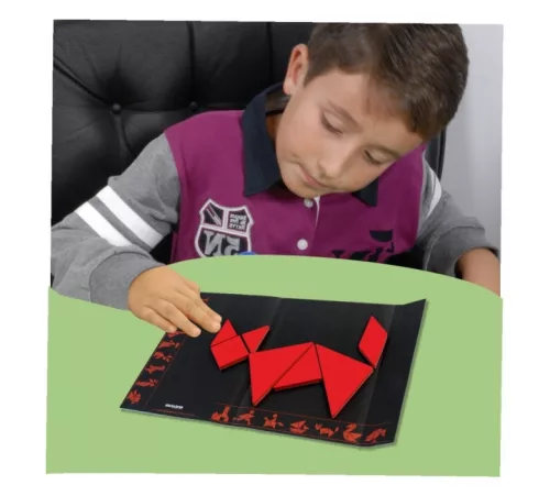 Mágneses Tangram, MINILAND, ML95007