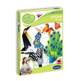   Origami készlet színes, mintás papírokkal - Sentosphere SA4300