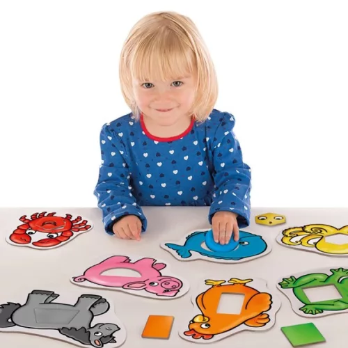 Állatok és alakzatok - Formakereső / Állatok és formák (Animal Shapes), ORCHARD TOYS OR021