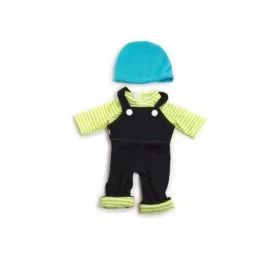   Babaruha - nadrág, póló, sapka 32 cm-es babához, MINILAND, ML31645