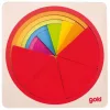 6 rétegű törtek puzzle, GOKI GK57737