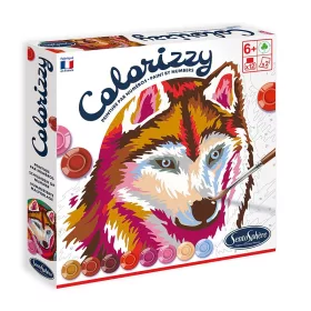   Számos kifestő, erdei állatok, Colorizzy, Sentosphere SA4508