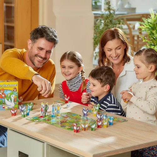Elszabadult libák, társasjáték (Goose on the Loose), ORCHARD TOYS OR115