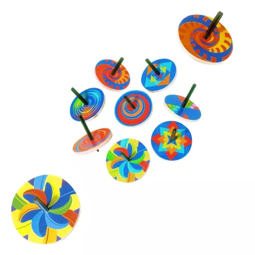 Pörgettyű szivárvány válogatás GK62991  1 db! Goki