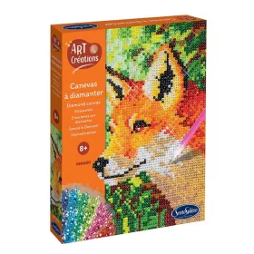   Ékköves vászonkép készítő szett, róka - Sentosphere SA20360