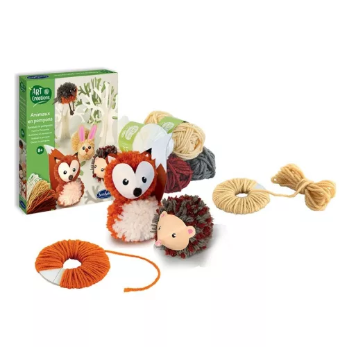 Pompon állatkészítő szett - Sentosphere SA20600