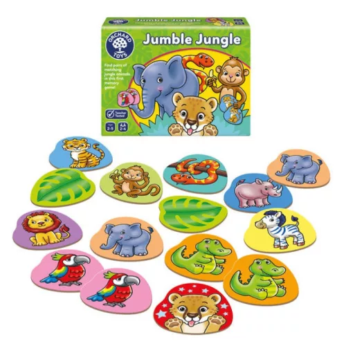 Dzsungeljáték, (JUMBLE JUNGLE) ORCHARD TOYS OR107