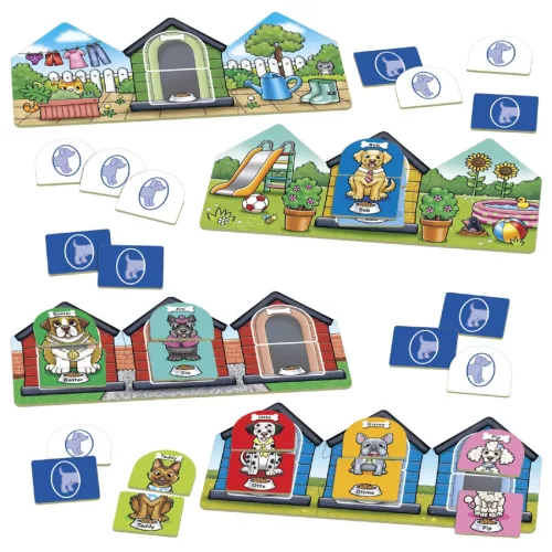 Kutyás párosítójáték, (DOGGY DOGGY WOOF WOOF) ORCHARD TOYS OR127