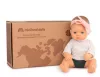 Baba 32 cm-es, ruhában, hajpánttal  Miniland ML316216