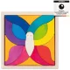 Fa mozaik kirakó - pillangó Mariposa, 15 db-os - GOKI  GK58352