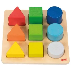 Formák és színek, 9 db-os - GOKI  GK58753