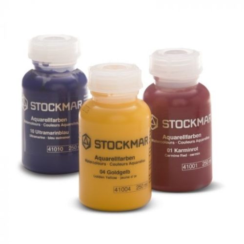 Aquarell 250 ml, 36 szaftzöld     festék      Stockmar