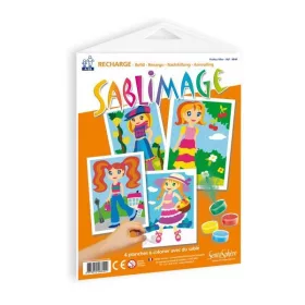   Pótlapok homokszórós képekhez, kislányok - Sentosphere SA884 R