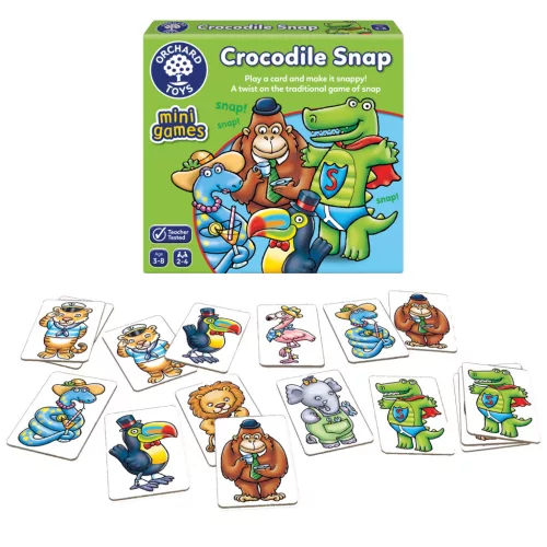 Krokodil párosító (Crocodile Snap) Orchard Toys OR356