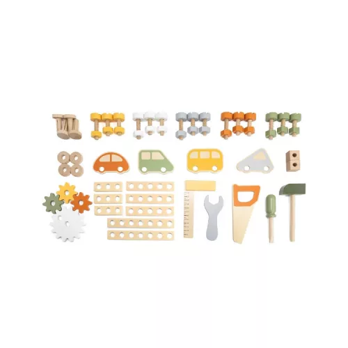 Fa játék munkapad - pasztell zöld (polarB)