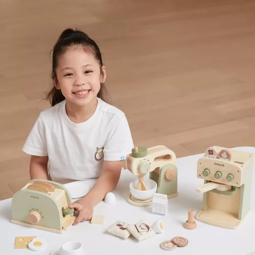 Kenyérpirító tartozékokkal (pasztell zöld) - PolarB