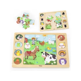 Puzzle - találd meg a párokat  - farmos