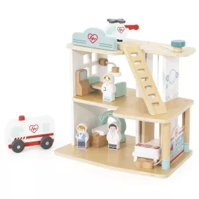 Mentőállomás kiegészítőkkel (Viga Toys)