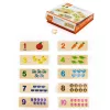 Készségfejlesztő puzzle: párosító (Viga)